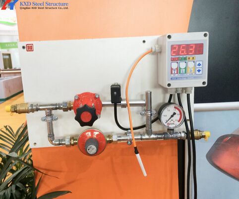 KXD Poultry House Equipment Automatic Broiler Feeding System For Broilers / Layers