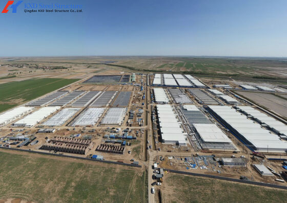 Prefabricated Steel Poultry Shed Long Span Steel Livestock Buildings