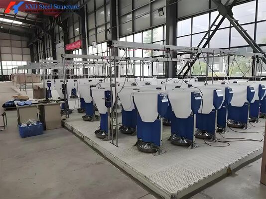 Steel Pig Farm Shed Piggery Equipment Feeding Accessories Customized