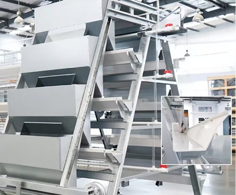 A Type Chicken Egg Laying Equipment Easy Install Automatic Poultry Breeding Equipment