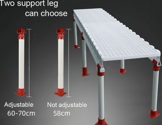 Goat Farm Plastic Slatted Floor Broiler House White / Customized