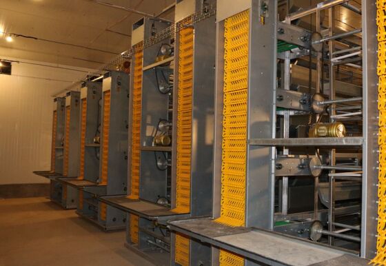 High-zinc coated small stacked layer cage with corrosion resistance & long service life