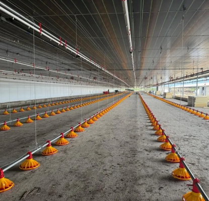Hot-dip Galvanized Modular Poultry Climate Control System with Remote Monitoring for Chicken House Ventilation