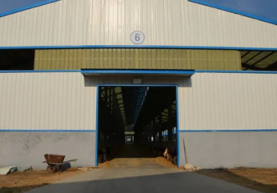 Zn-Al-Mg Alloy Coated Prefabricated Steel Poultry House with 1-2 Weeks Installation and Customizable Design